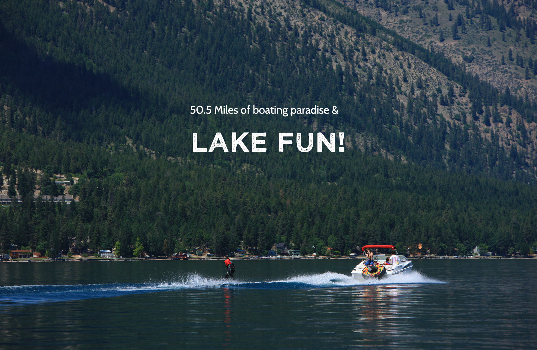 Boating and Water Sports Paradise in Lake Chelan